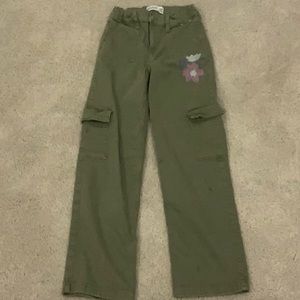 Abercrombie kids High Rise Wide Leg